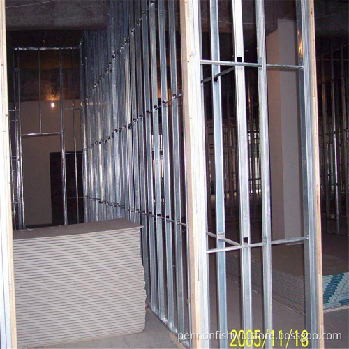 Drywall partition system type CD & UD C channel and U channel